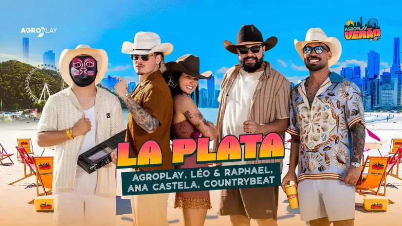 Ana Castela, CountryBeat, Léo e Raphael - La Plata